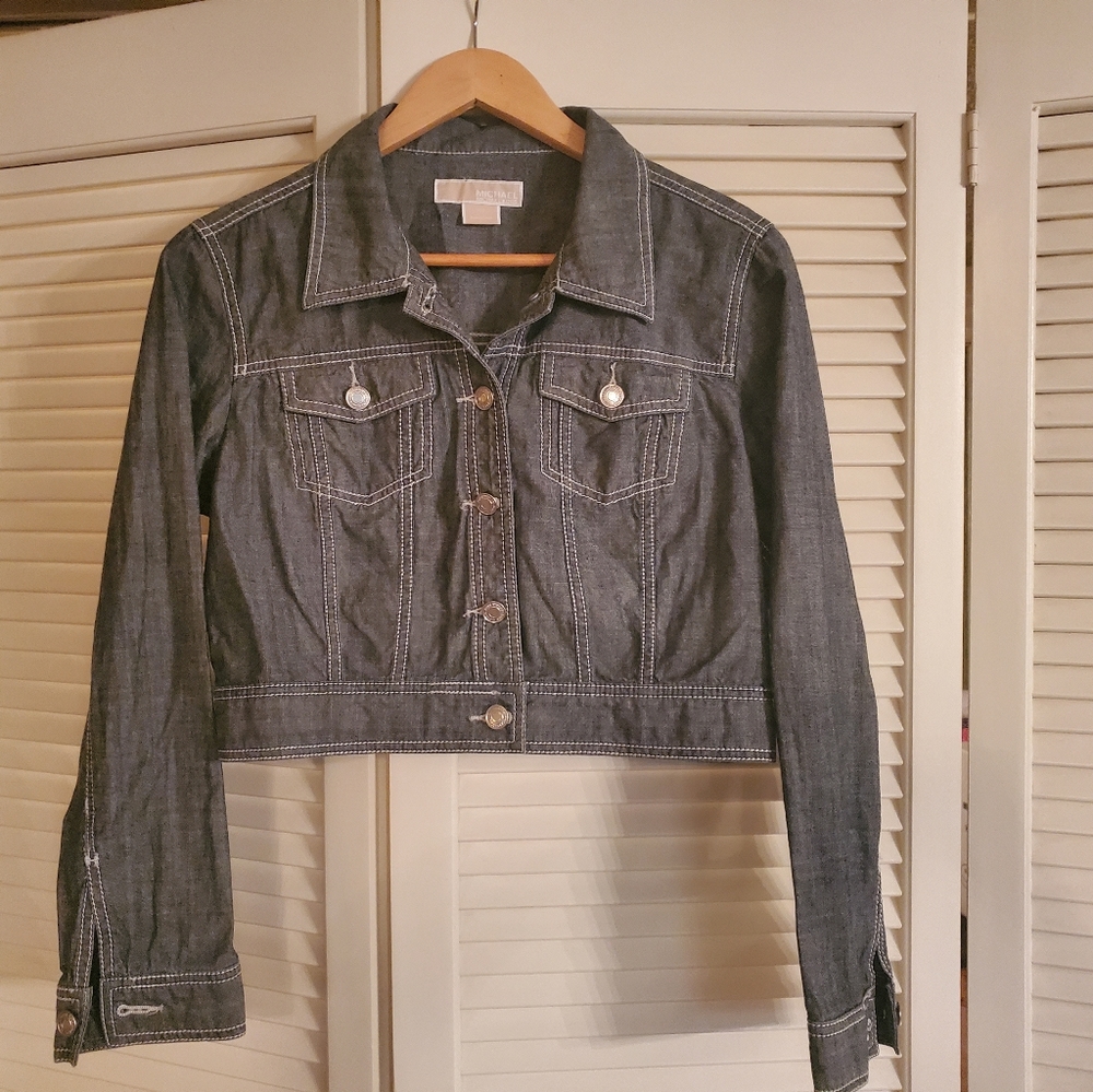 Like New Michael Kors Denim Jacket